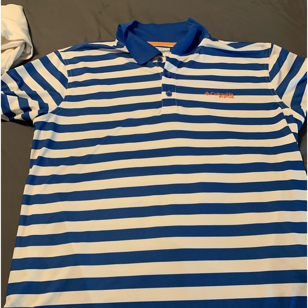 Columbia PFG (Performance Fishing Gear) Polo Shirt -Men’s Large